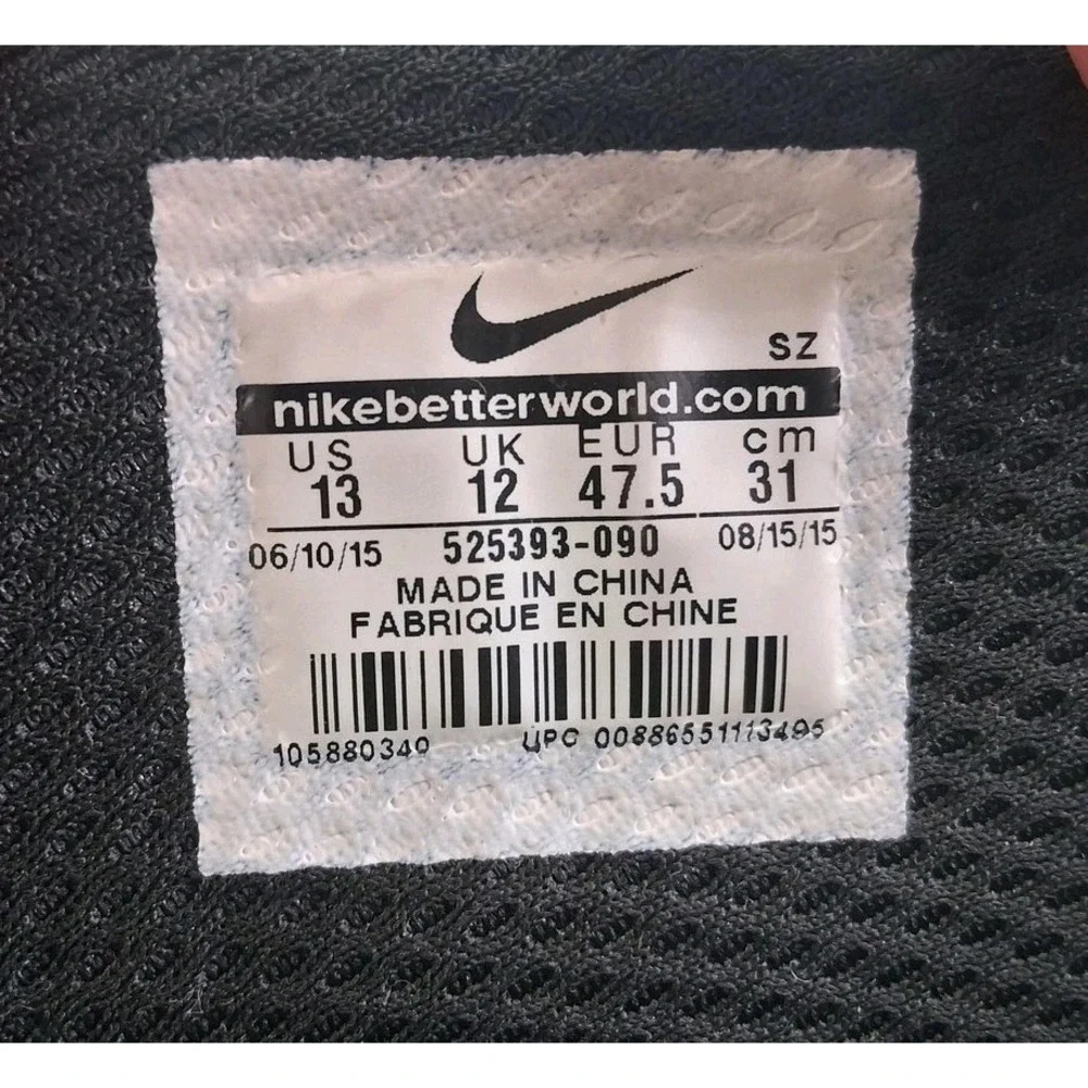Nike ACG Hiking Boots Mens 13 Black Leather ACG Duck Winter Ankle 523393-090